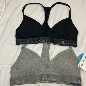 Calvin Klein bralettes